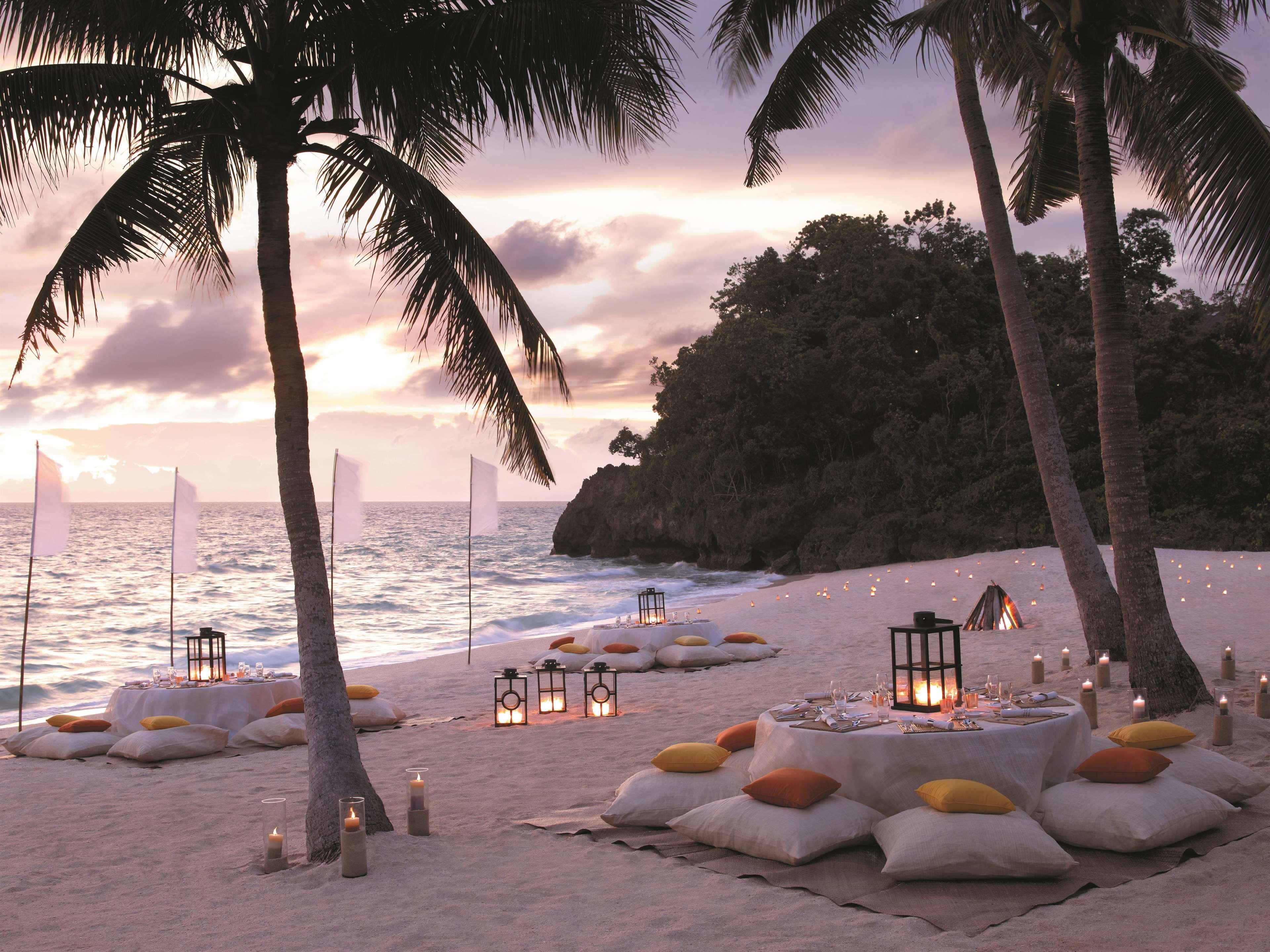 Shangri-La Boracay Exteriér fotografie Beach at Sandals Halcyon Beach